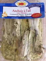 Mängden socker i Anchois à l'ail en filets