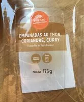 Mängden socker i Empanadas au thon coriandre curry