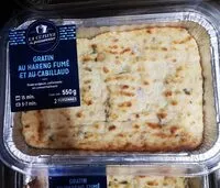 Mängden socker i Gratin au hareng fumé et au cabillaud