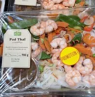 Mängden socker i Pad thai