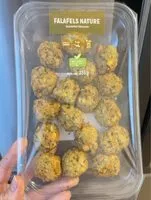 Mängden socker i Falafels bouchée frites à base de pois de chiche