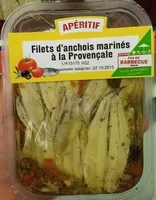 Mängden socker i Filets d'anchois marinés à la Provençale