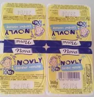 Mängden socker i Novly, saveur vanille