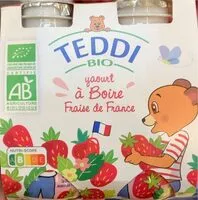 Mängden socker i Yaourt à boire - fraise de France