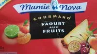 Mängden socker i Yaourt gourmand 6 variétés
