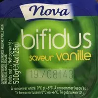 Mängden socker i Yaourt Au Bifidus Saveur Vanille