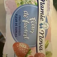 Mängden socker i Fleur de yaourt fruits rouges fleur de sureau