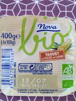 Mängden socker i Yaourt au Sucre de Canne