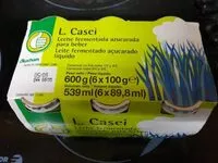 Mängden socker i L. Casei