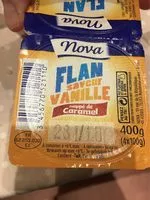 Mängden socker i Flan Nappé Caramel