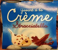 Mängden socker i Yaourt à la crème Stracciatella