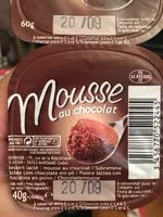 Mängden socker i Mousse Chocolat