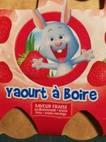 Mängden socker i Yaourt à boire