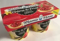 Mängden socker i Creme de fruit fraise🍓 vanille