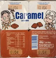 Mängden socker i Caramel Lait gélifié