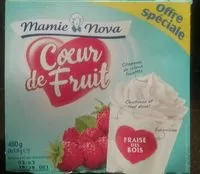Mängden socker i Coeur de fruit fraise des bois