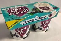 Mängden socker i Coeur de fruit cassis myrtille