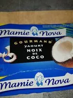 Mängden socker i Yaourt noix de coco