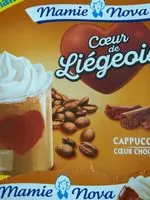 Mängden socker i Coeur de liégeois Cappuccino coeur chocolat