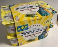 Mängden socker i Yaourt brassé au lait entier au sucre de Canne roux
