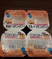 Mängden socker i Force +  'flanca' - flanc vanille-caramel