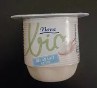 Mängden socker i Riz au lait Nova bio