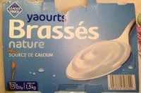 Mängden socker i Yaourts Brassés Nature