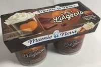 Mängden socker i Liégeois Chocolat coeur Caramel beurre salé