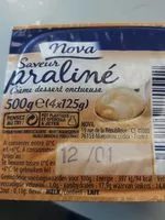 Mängden socker i Creme déssert praliné