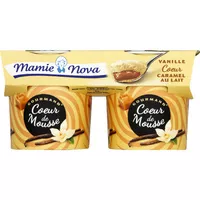 Mängden socker i coeur de mousse (vanille coeur caramel au lait)