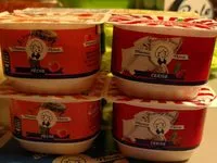 Mängden socker i Fromage blanc aux fruits