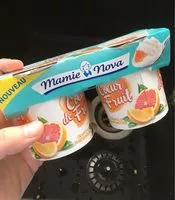 Mängden socker i Yaourts orange pamplemousse