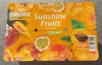 Mängden socker i Sunshine Fruits Yogurt