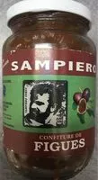 Mängden socker i Confiture de figues