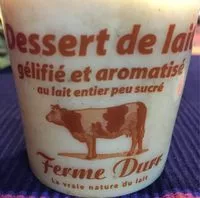 Mängden socker i Dessert de lait gelifié et aromatisé Noisettes