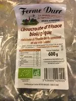 Mängden socker i Choucroute d'Alsace Biologique