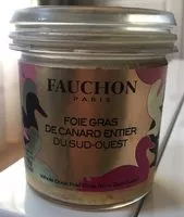 Mängden socker i Foie gras de canard entier