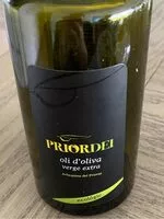 Mängden socker i PriorDei oli d'oliva