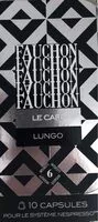 Mängden socker i Café Fauchon Lungo