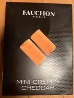 Mängden socker i Mini-crêpes cheddar