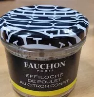 Mängden socker i Effiloché de poulet au citron confit