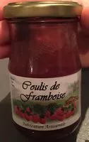 Mängden socker i Coulis de Framboise