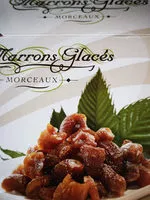 Mängden socker i Marron glacés