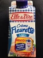 Mängden socker i Crème fleurette Légère