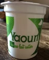 Mängden socker i Yaourt bio au lait entier