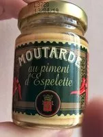 Mängden socker i Moutarde au piment d'Espelette