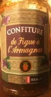 Mängden socker i Confiture de figue à l'armagnac