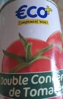 Mängden socker i Double concentré de tomates