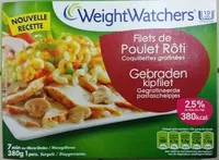 Mängden socker i Filets de Poulet Rôti, Coquillettes gratinées
