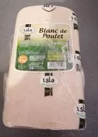 Mängden socker i Blanc de poulet